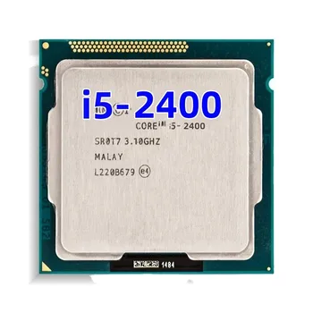 Core I5-2400 Поддержка I5 2400 процессора H61 Четырехъядерный 3,1 ГГц LGA 1155 TDP 95 Вт 6 МБ Кэш-памяти Настольный процессор