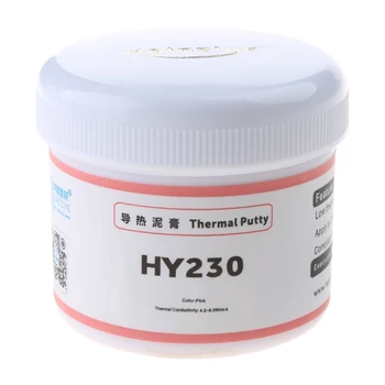 HY234 Высокоэффективная Термошпаклевка Силиконовая Термопаста 4,0 Вт/м. К для Охлаждения Вентилятора Радиатора Процессора Amd VGA